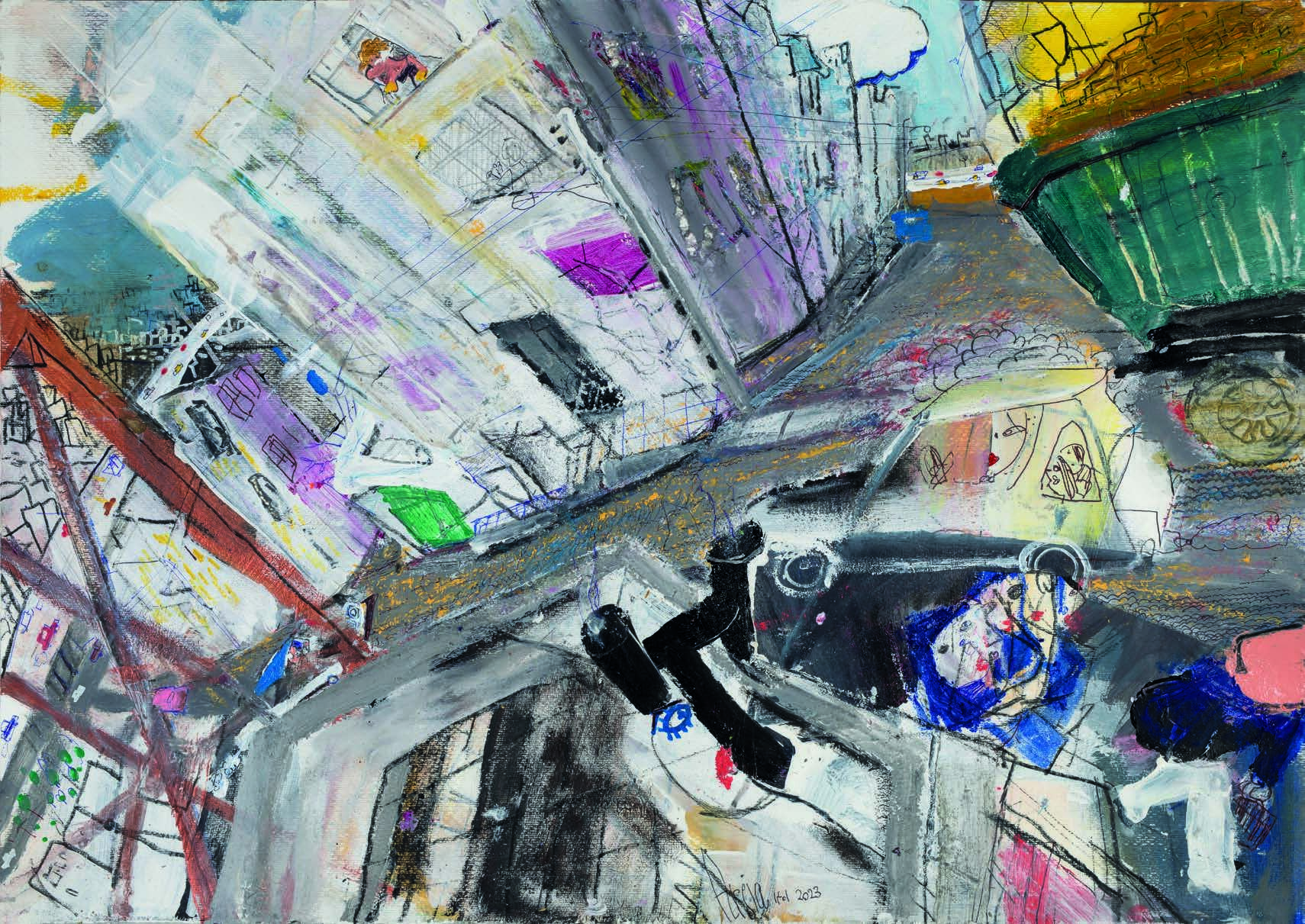 Arsia Moghaddam, A lifetime of Wandering In The Town , 2023