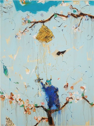 Painting, Mohsen Jamalinik, Untitled, 2014, 2221
