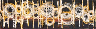 Painting, Sirak Melkonian, Barbed Wire, 1959, 4248