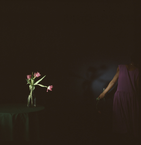 Joy Gregory, Magenta and Green: Leaving the Space, 1985