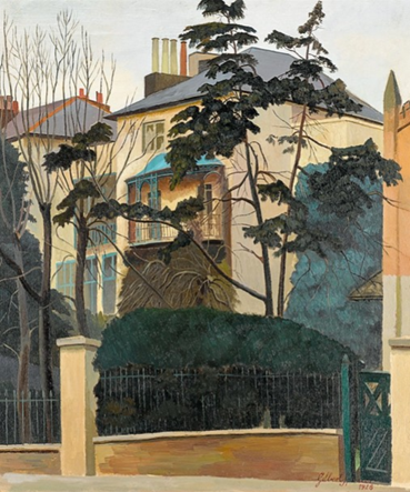, Gilbert Spencer, The Balcony, 6 Downshire Hill, Hampstead, 1928, 69311