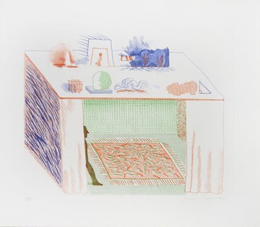 , David Hockney, In a Chiaroscuro, 1977, 57272