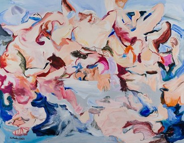 Painting, Zahra Shahcheraghi, Untitled, 2024, 74809