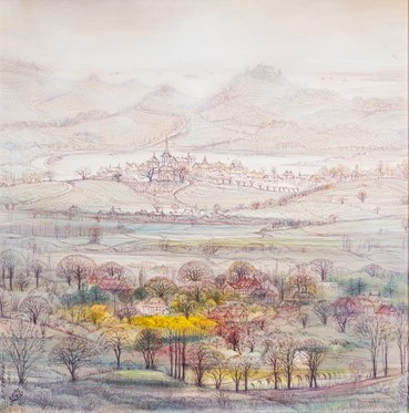 Painting, Hossein Mahjoubi, No. 20, 1991, 78533