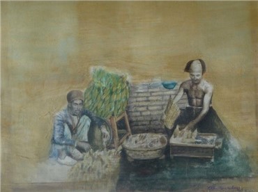 Painting, Ghasem Hajizadeh, Untitled, 1992, 6098