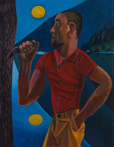 Painting, Morteza Khakshoor, Not Unlike a Serenade, 2024, 76776