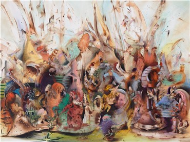 Painting, Ali Banisadr, In Medias Res, 2015, 7731