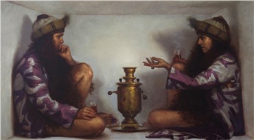 Painting, Darvish Fakhr, Inner Dialogue, , 12584