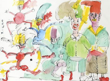 Painting, Ardeshir Mohassess, Untitled, 1996, 80870