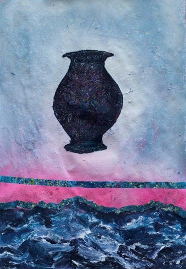 Painting, Maryam Farhang, Goddess of Waters, 2020, 42200
