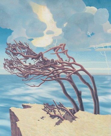 Painting, Meghdad Lorpour, Soozbad, 2024, 76808