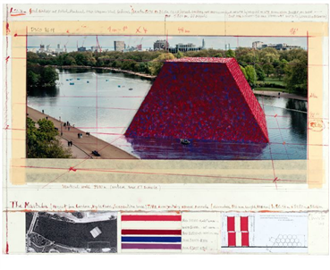 , Christo and Jeanne-Claude, The Mastaba, 2019, 23419