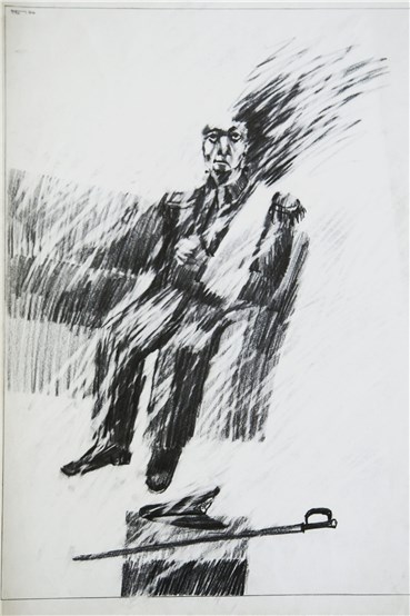 Drawing, Alireza Espahbod, Untitled, 1976, 22070