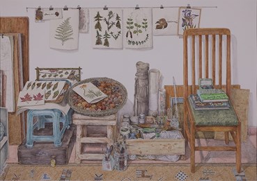 Painting, Erfan Rouhina, Untitled, 2022, 76583