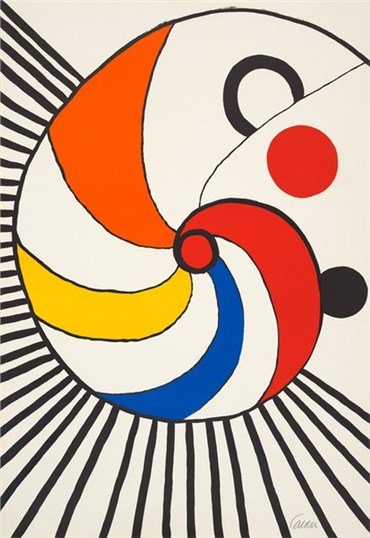 , Alexander Calder, Spirale Multicolore , 1969, 23840