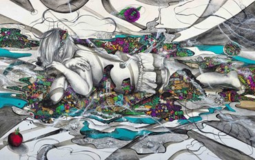 Painting, Fatemeh Bahman Syahmard, I Have Countless Questions, 2025, 81515