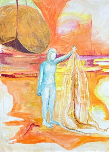 Painting, Atousa Bandeh, Curtain, 2023, 67206