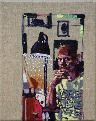 Painting, Dana Nehdaran, Pensive in Yellow T-shirt, 2024, 73667