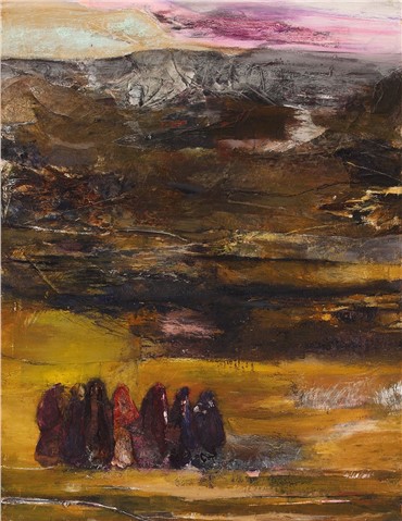 Painting, Shirin Ettehadieh, Untitled, 2015, 7340