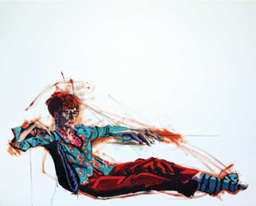 Painting, Dana Nehdaran, Anne on my Couch, 2022, 73711