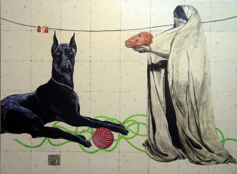 Vahid Danaiefar, OUTDOORS. YARD. SAME DAY. SAME HOUR, 2008
