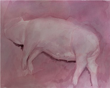Painting, Mirmohamad Fatahi, Body in Pink, 2017, 34393