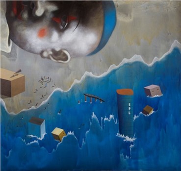 Painting, Hamed Sahihi, Untitled, 2009, 959