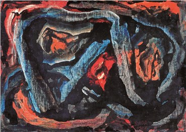 Painting, Behjat Sadr, Untitled, 1956, 38293