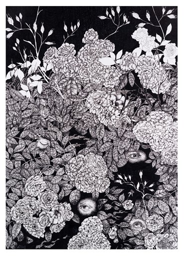 , Bahare Noorizadeh, Bodhisattva in Persian Rose, , 74715