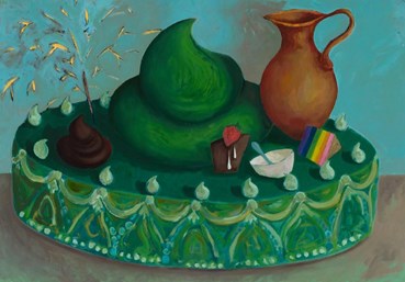 Painting, Minoo Yal Sohrabi, The Cake as a Canvas III, 2018, 71009