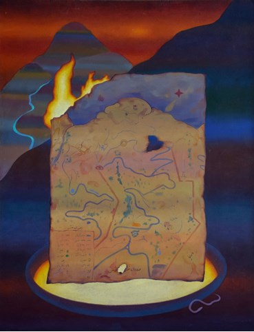 Mohadese Taheri, The Map, 2024, 0