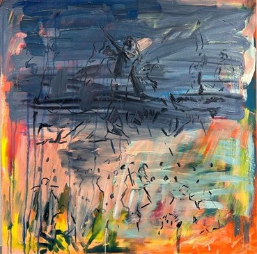 Painting, Donya Aalipour, Dancing Together V, 2025, 80684