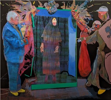 Painting, Taha Heydari, Taxidermist, 2021, 39722