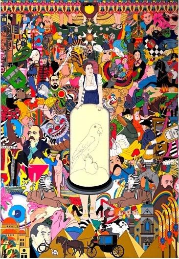 Erfan Mojib, Flaubert’s Parrot , 2025, 0