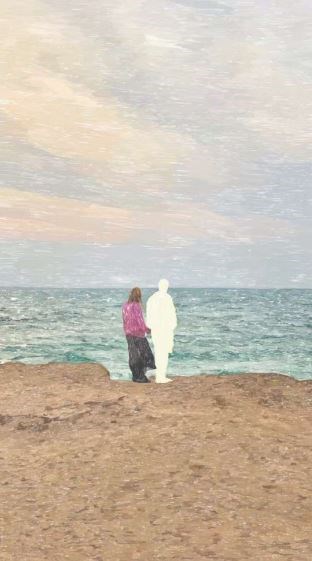 Painting, Terme Ziaei, Deceived by Love, 2023, 83470