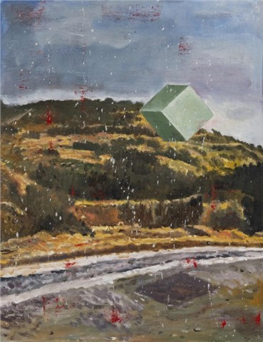 Painting, Nikzad Nodjoumi (Nicky), Over the Hill Now, 2020, 29058
