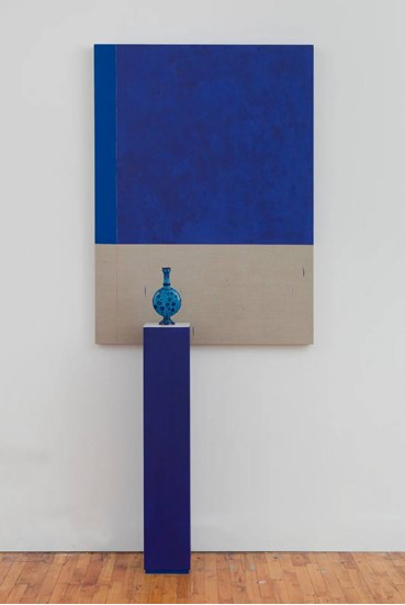 , Kamrooz Aram, Composition with Lapis Lazuli, Cobalt and Ceramic Bottle, 2021, 79618