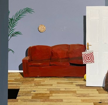 Painting, Azadeh Nia, Middle Distance, 2023, 75276