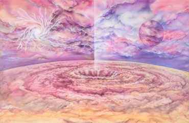 Painting, Maryam Farshad, Observers of the Beginning, , 79438