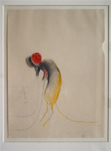 Painting, Ardeshir Mohassess, Mouse, 1973, 28467