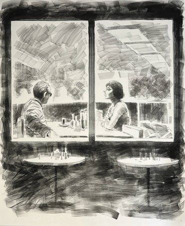 Painting, Bozorgmehr Hosseinpour, Professor of Philosophy, , 79379