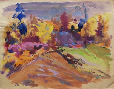 , Ralph Wickiser, Landscape No.2, 1940, 62274