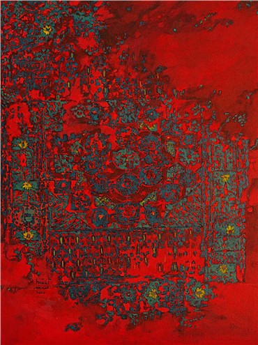 Painting, Anahita Ghazanfari, As If Time Has Stopped, 2017, 14940