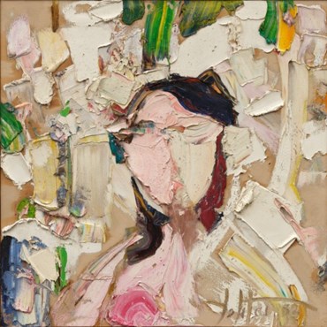 Painting, Manoucher Yektai, Young Girl, 1953, 80963