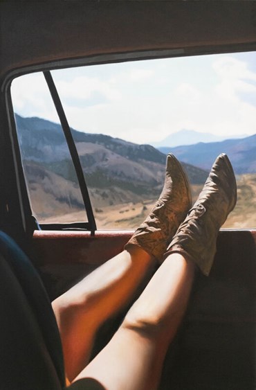 , Yigal Ozeri, Desert Drive, 2025, 80020