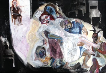 Painting, Golnar Tabibzadeh, Marat, 2009, 73468