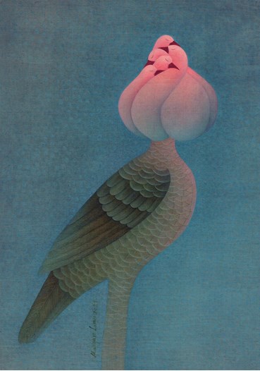 Painting, Maryam Lamei, The Dream of Integration, 2021, 78100