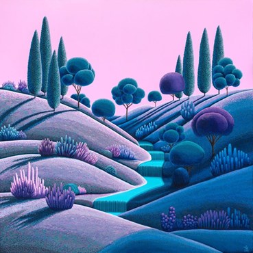 Painting, Arezoo Shahdadi, Memory of Water, 2025, 80712