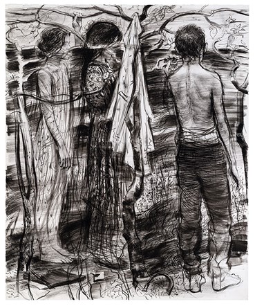 Painting, Omid Moshksar, Untitled, 2022, 76901