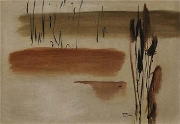 Painting, Sohrab Sepehri, Untitled, 1967, 14474